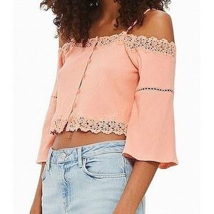 Coral TopShop top